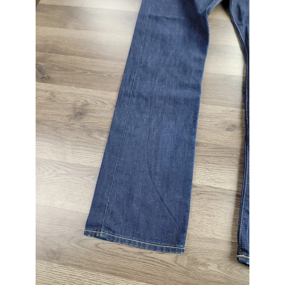 Polo Ralph Lauren Slim Fit Jeans Size 35x32 Dark Wash Stretch Cotton Straight